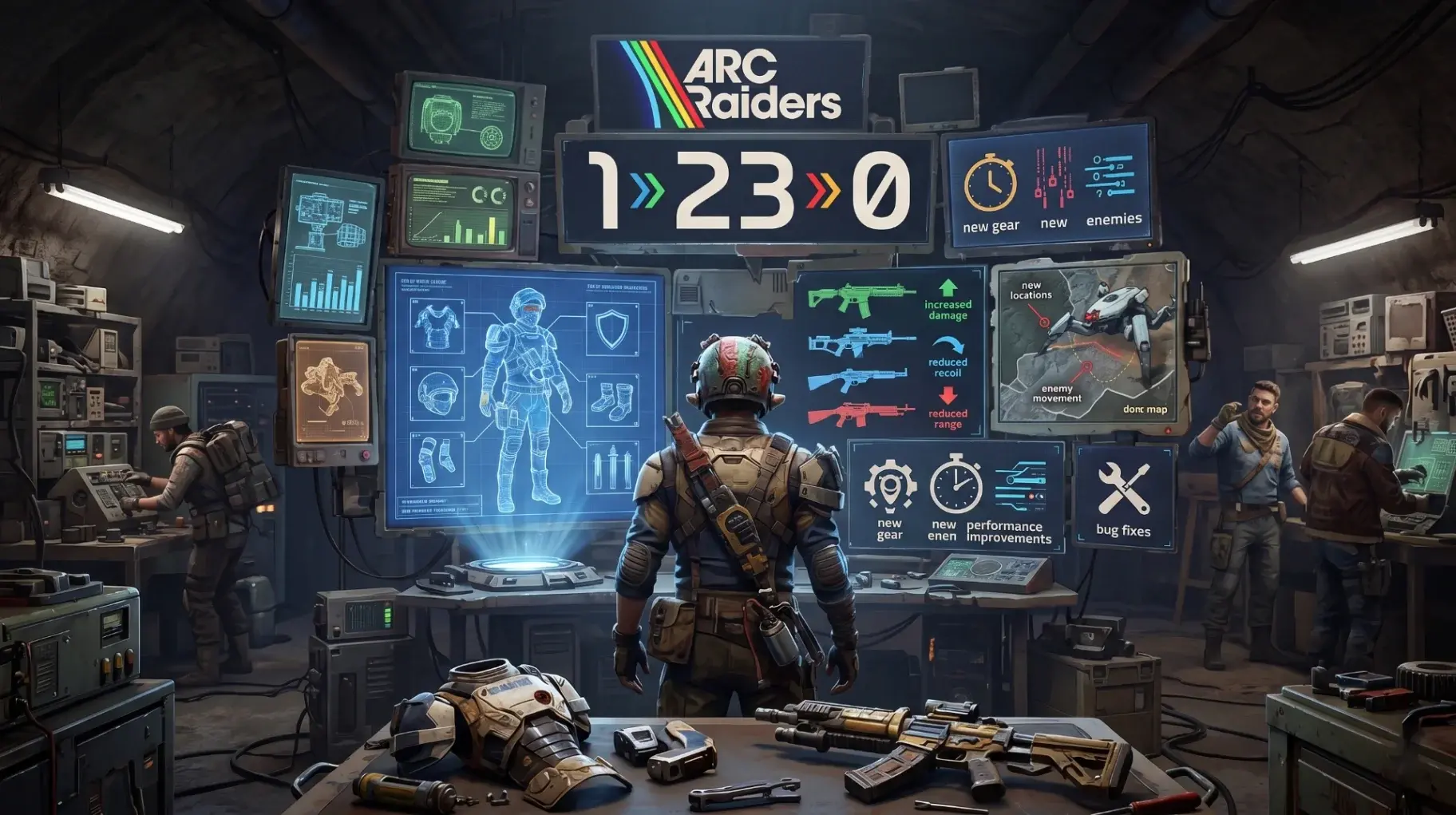 ARC Raiders חושפת את הערות העדכון עבור גרסה 1.23.0 החדשה