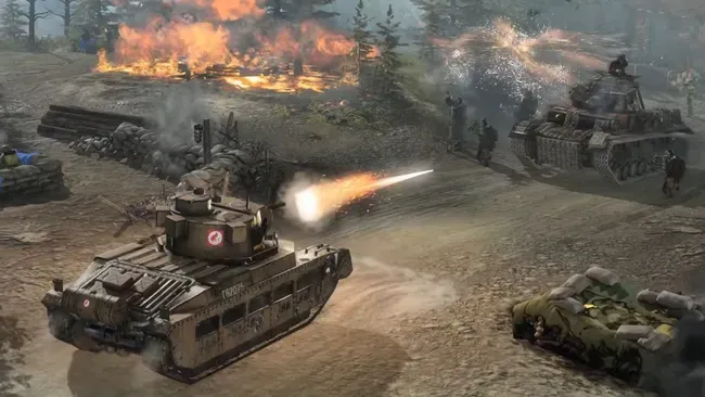 משחק Company of Heroes החדש הוא משחק הגנה שזורק גנרלים ישירות לתוך האקשן